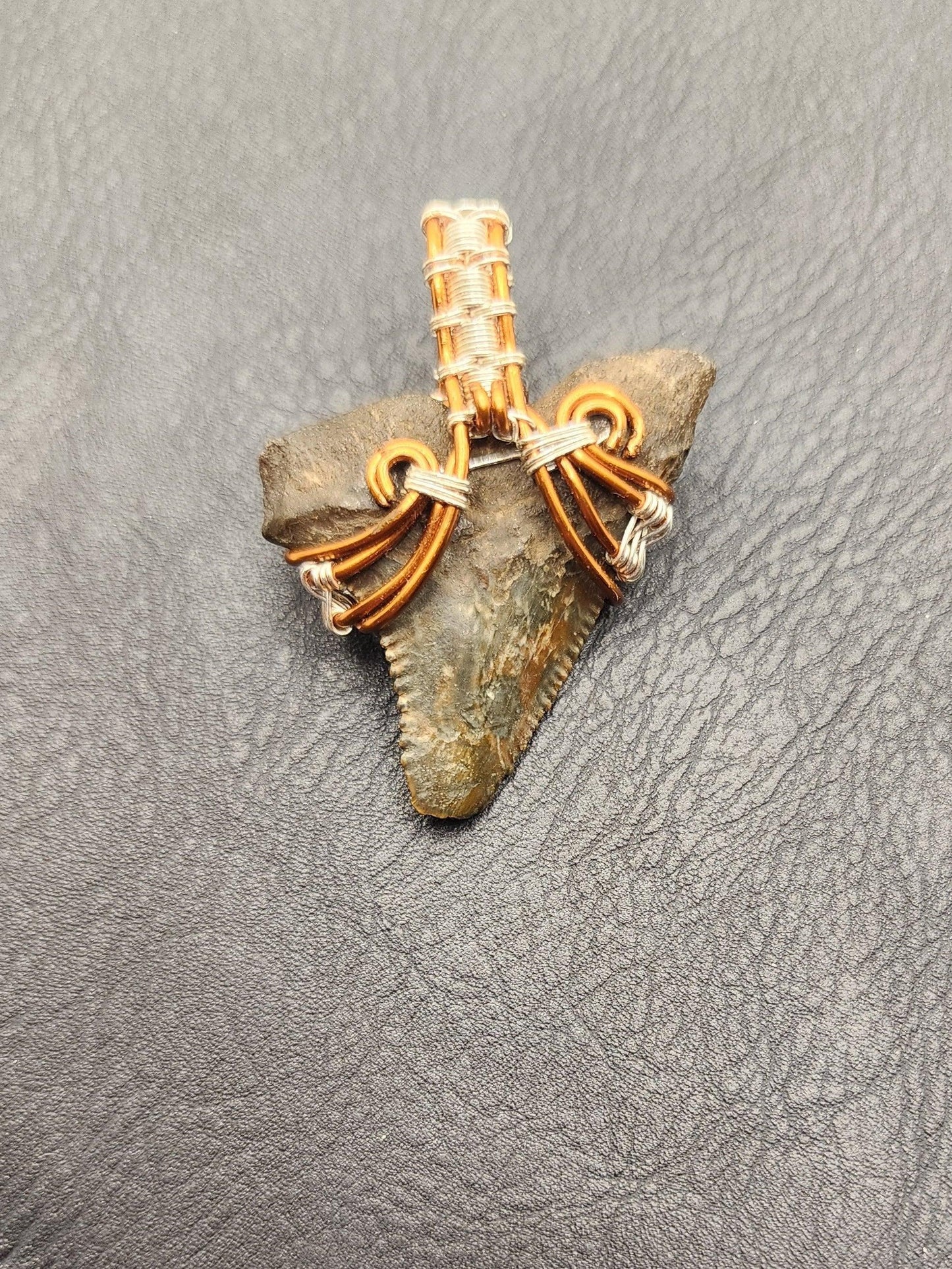 Wire Wrapped Shark Tooth - ST5 - Beaunique Boutique