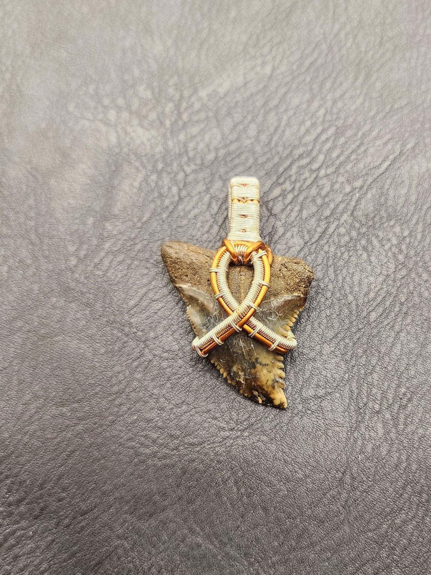 Wire Wrapped Shark Tooth - ST6 - Beaunique Boutique