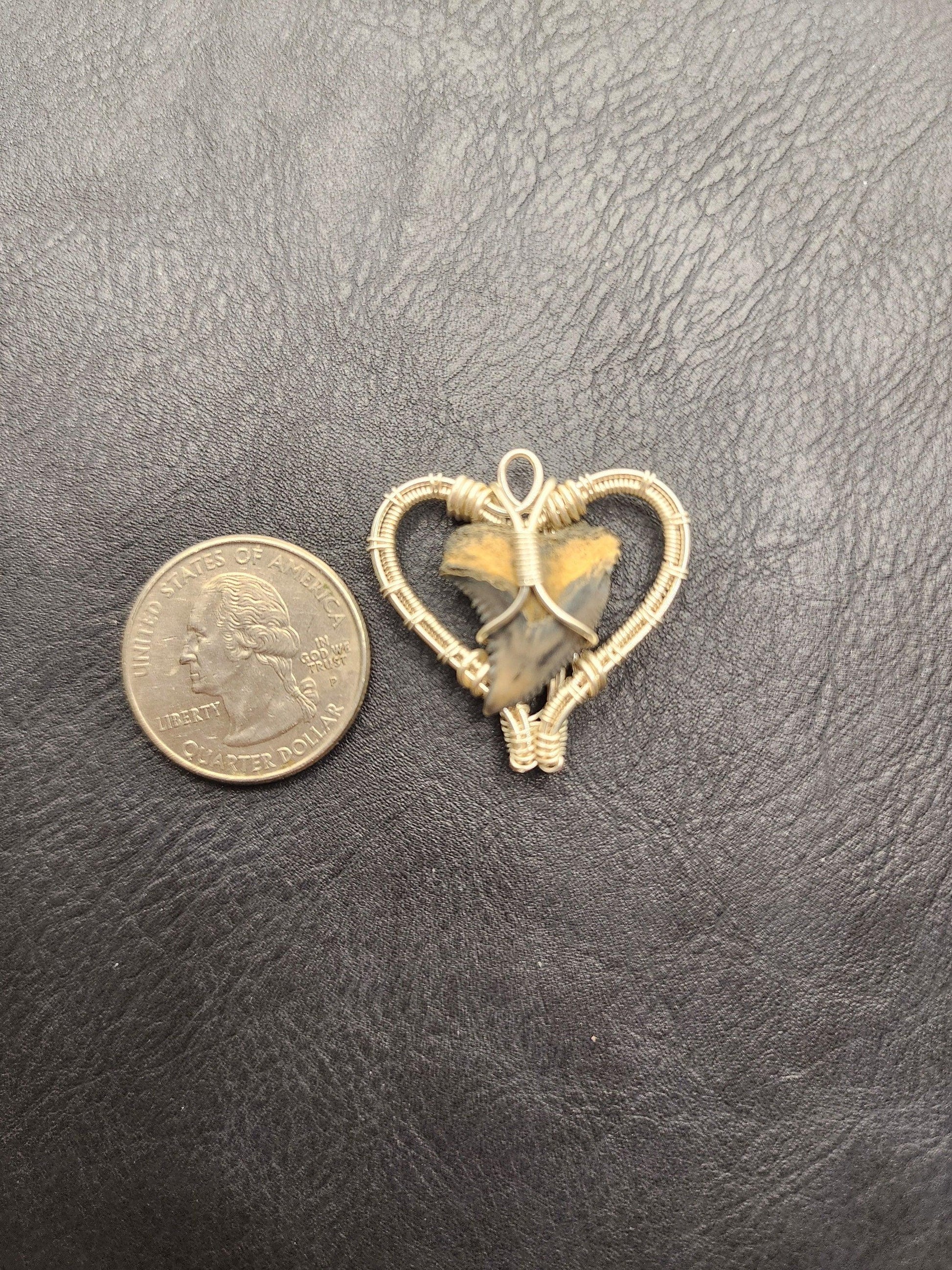 Wire Wrapped Shark Tooth - Beaunique Boutique