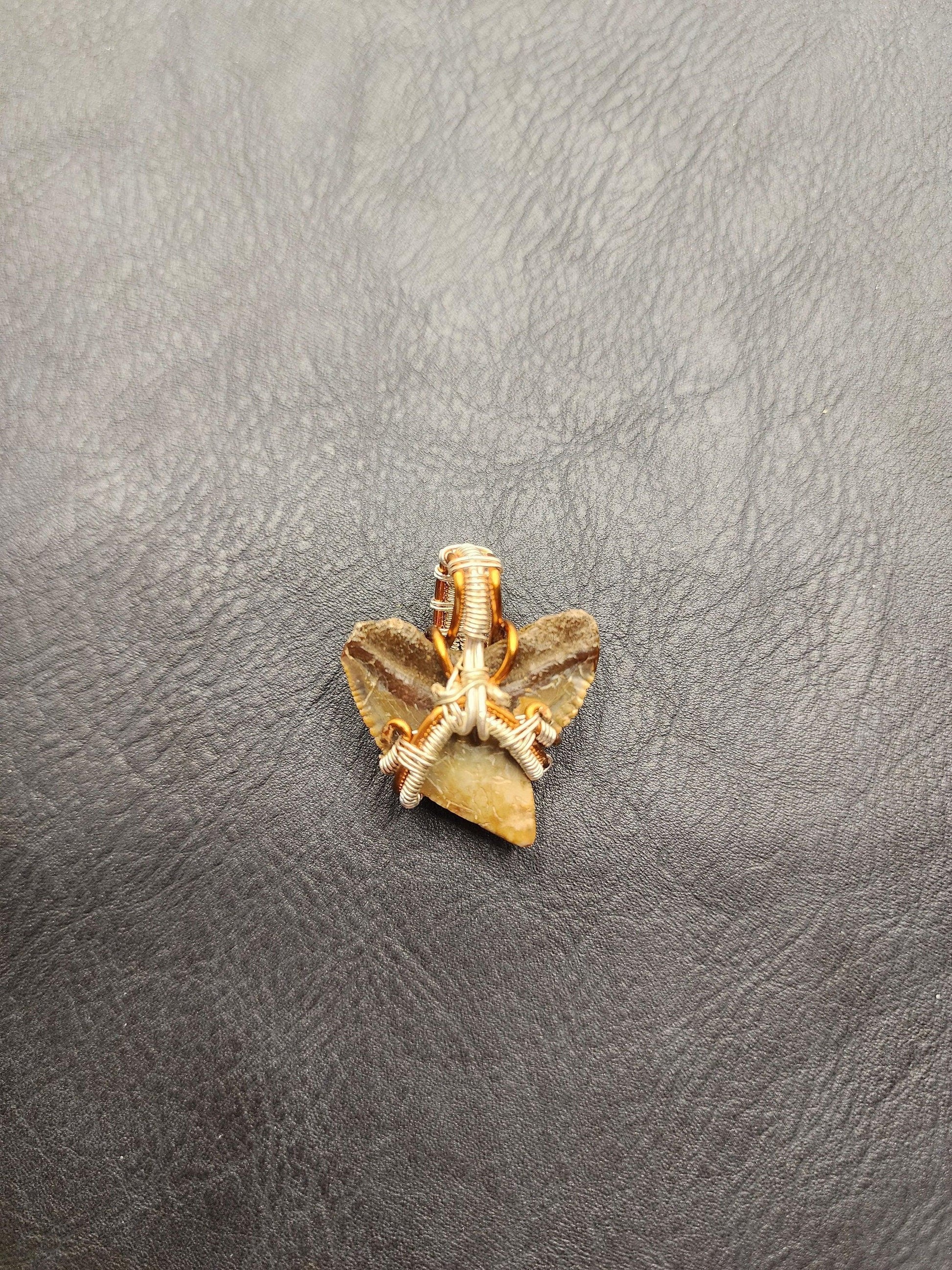 Wire Wrapped Shark Tooth - ST13 - Beaunique Boutique