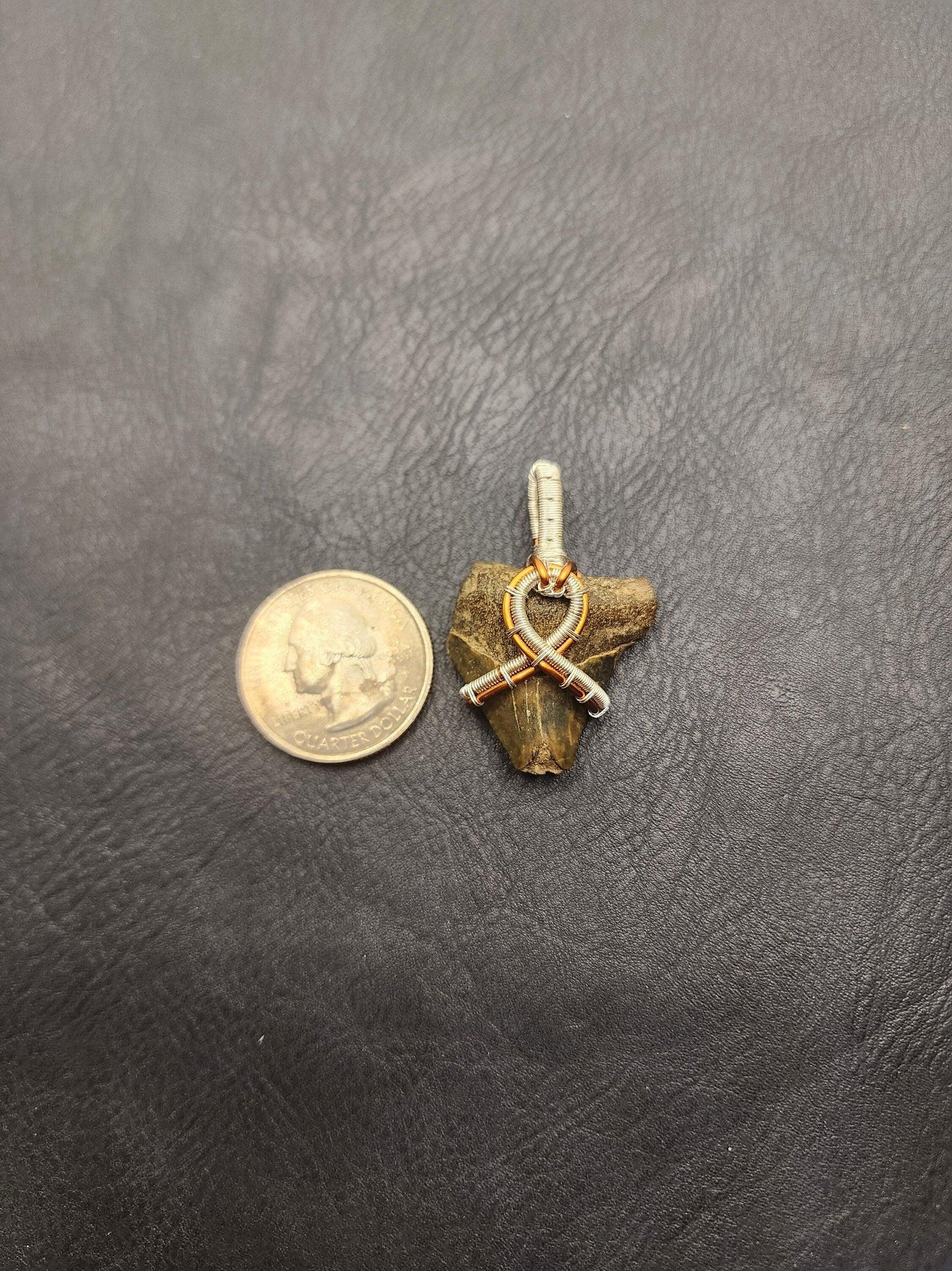 Wire Wrapped Shark Tooth - ST15 - Beaunique Boutique