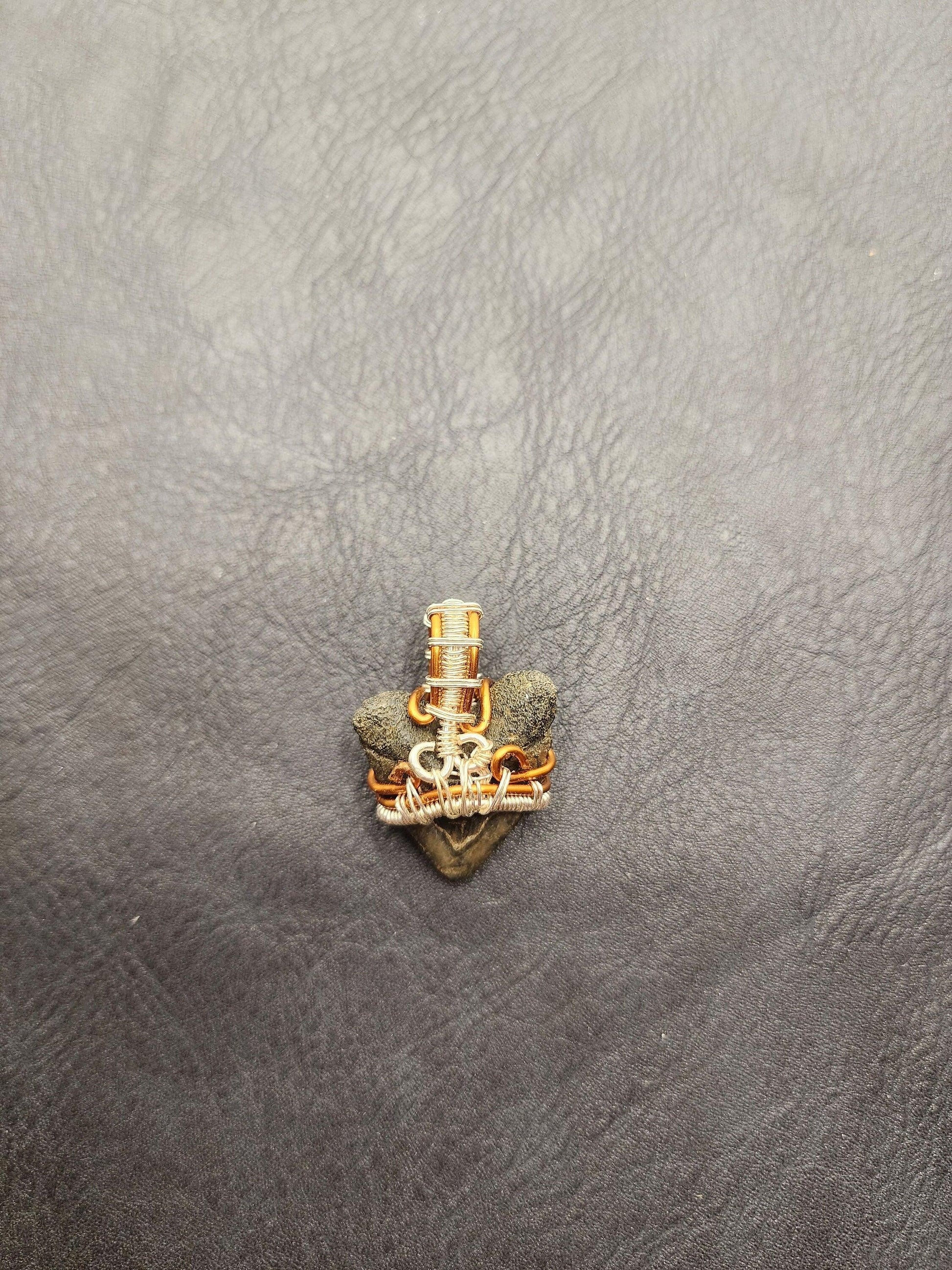 Wire Wrapped Shark Tooth - ST20 - Beaunique Boutique